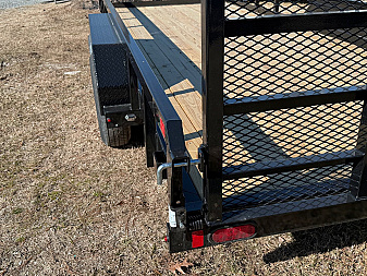 New 2025 Sure-Trac 7x18 10K Dual Axel Utility Trailer