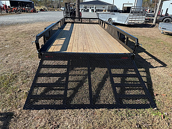 New 2025 Sure-Trac 7x18 10K Dual Axel Utility Trailer