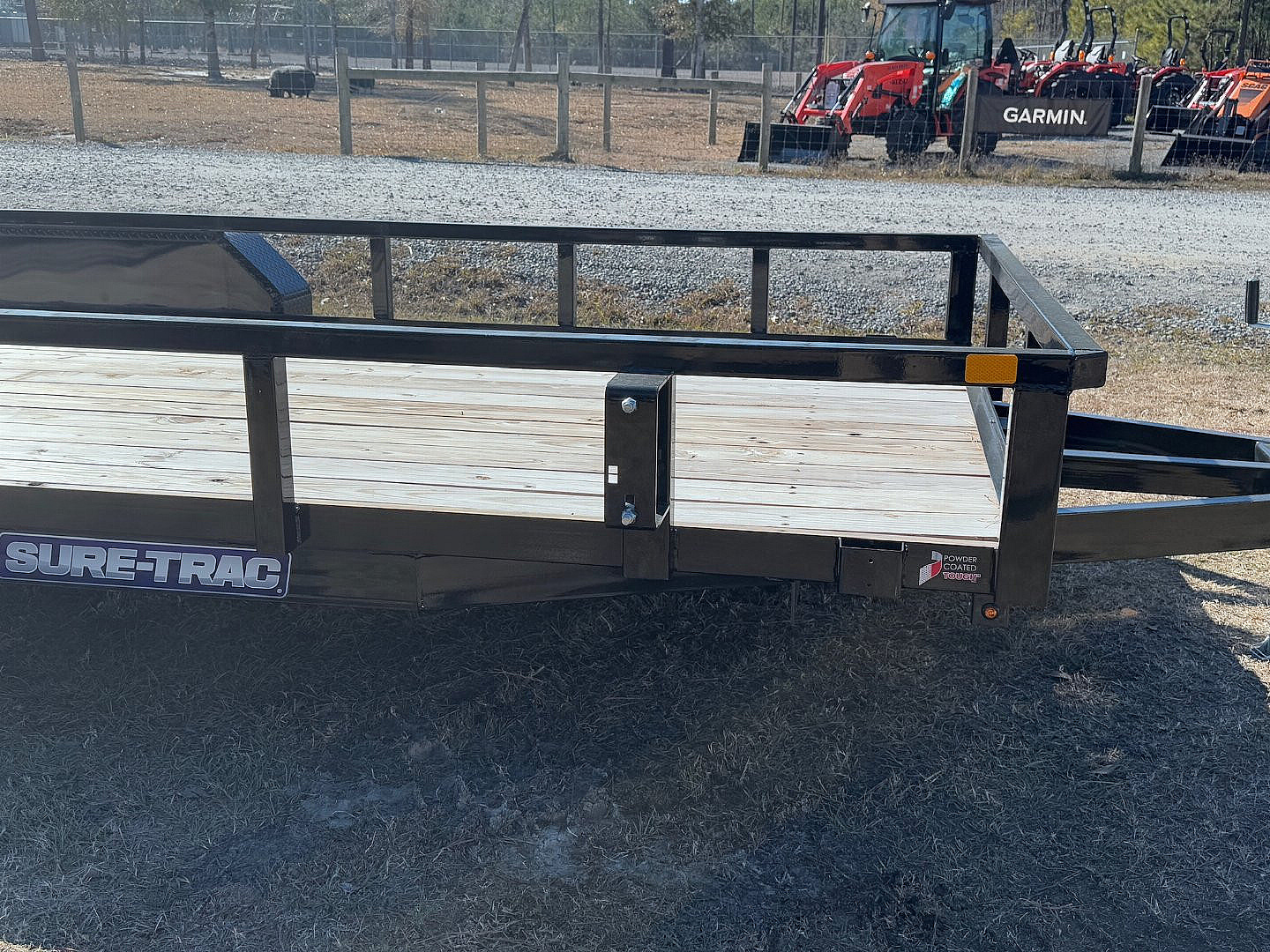 New 2024 Sure-Trac 7x16 7K Dual Axel Utility Trailer