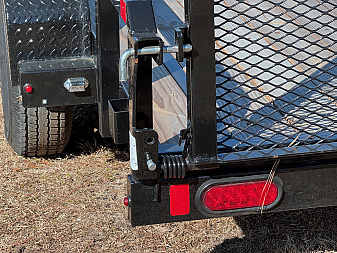 New 2024 Sure-Trac 7x16 7K Dual Axel Utility Trailer