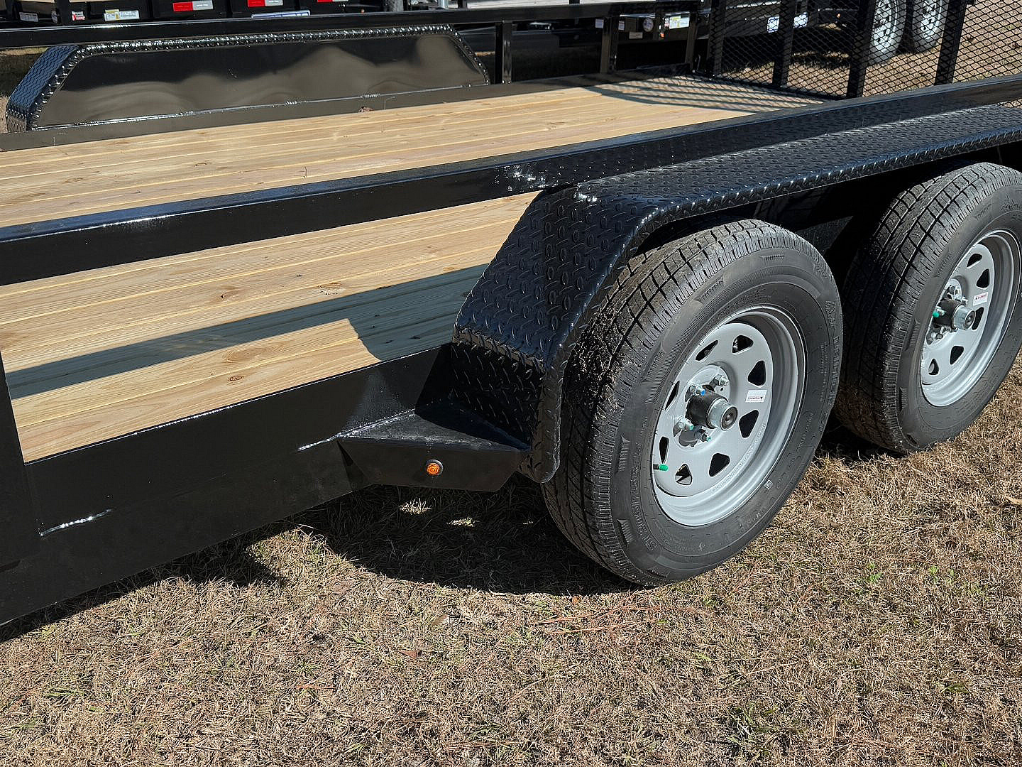 New 2025 Sure-Trac 7x18 7k Dual Axel Utility Trailer