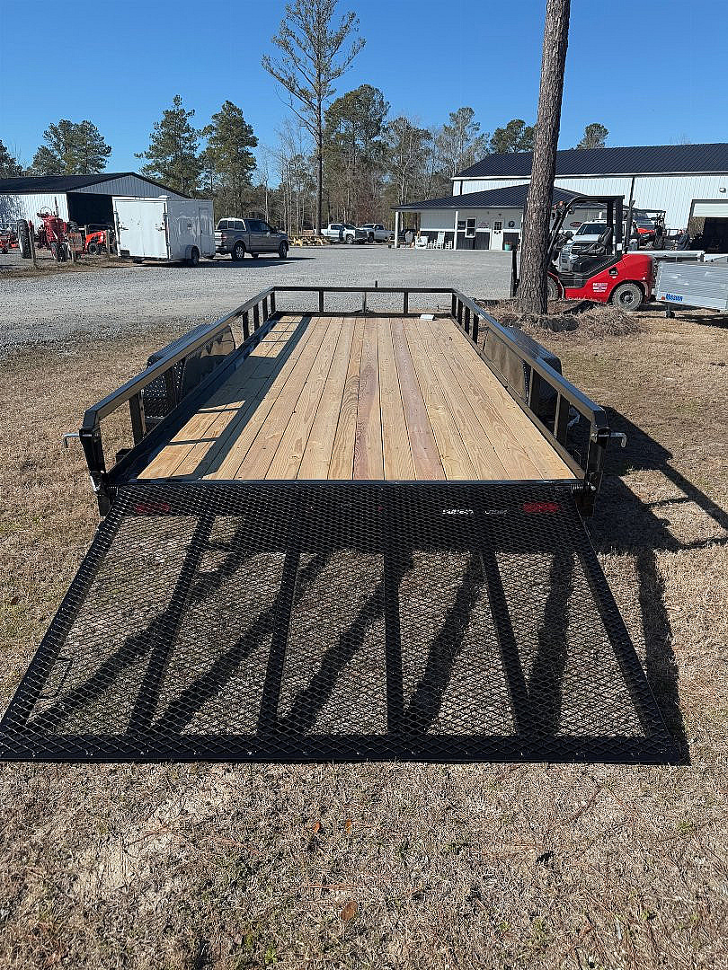 New 2025 Sure-Trac 7x18 7k Dual Axel Utility Trailer