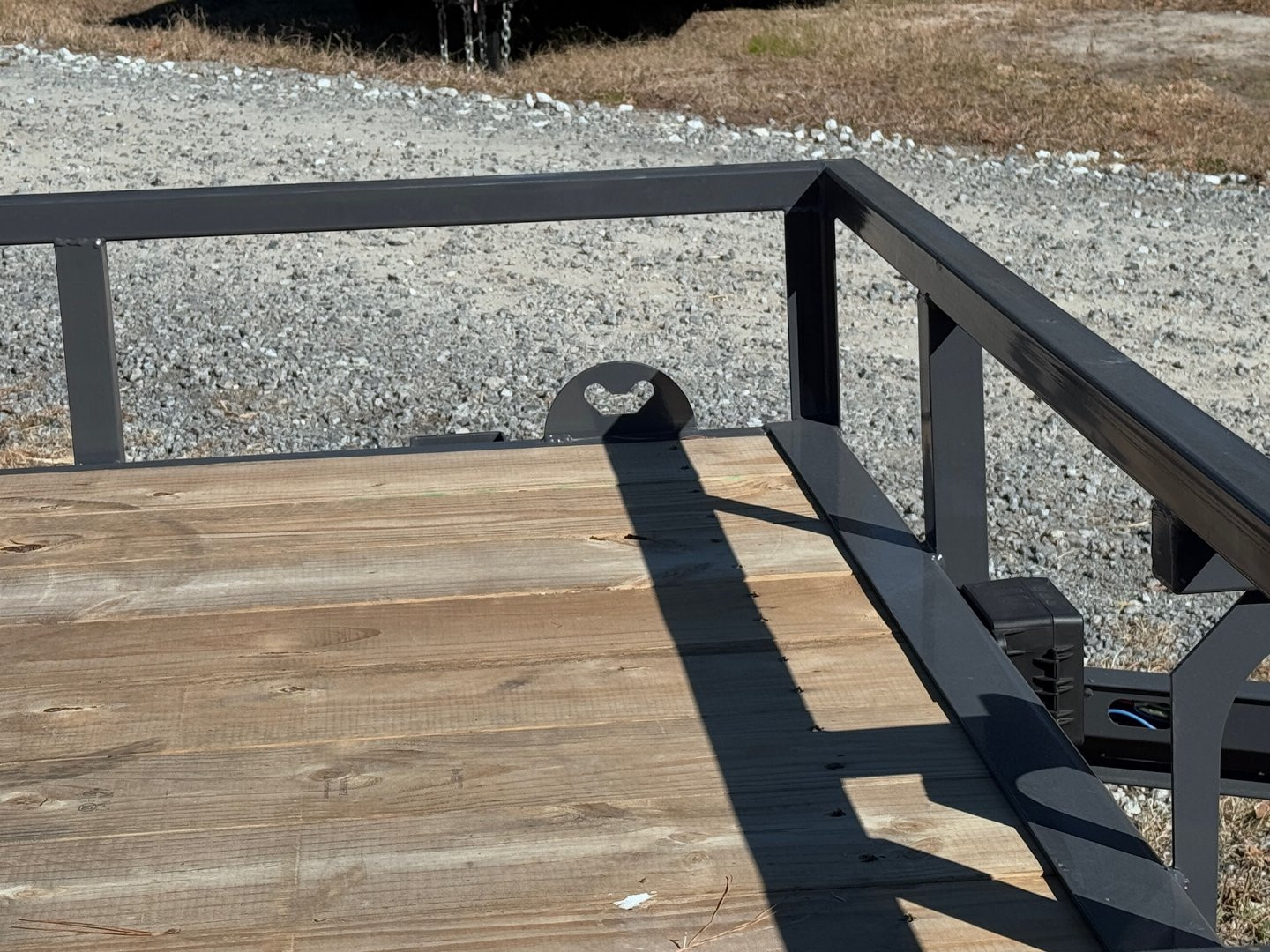 New 2025 Iron Bull 83"x16' Grey Dual Axel Landscape Trailer
