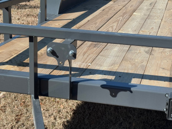 New 2025 Iron Bull 83"x16' Grey Dual Axel Landscape Trailer