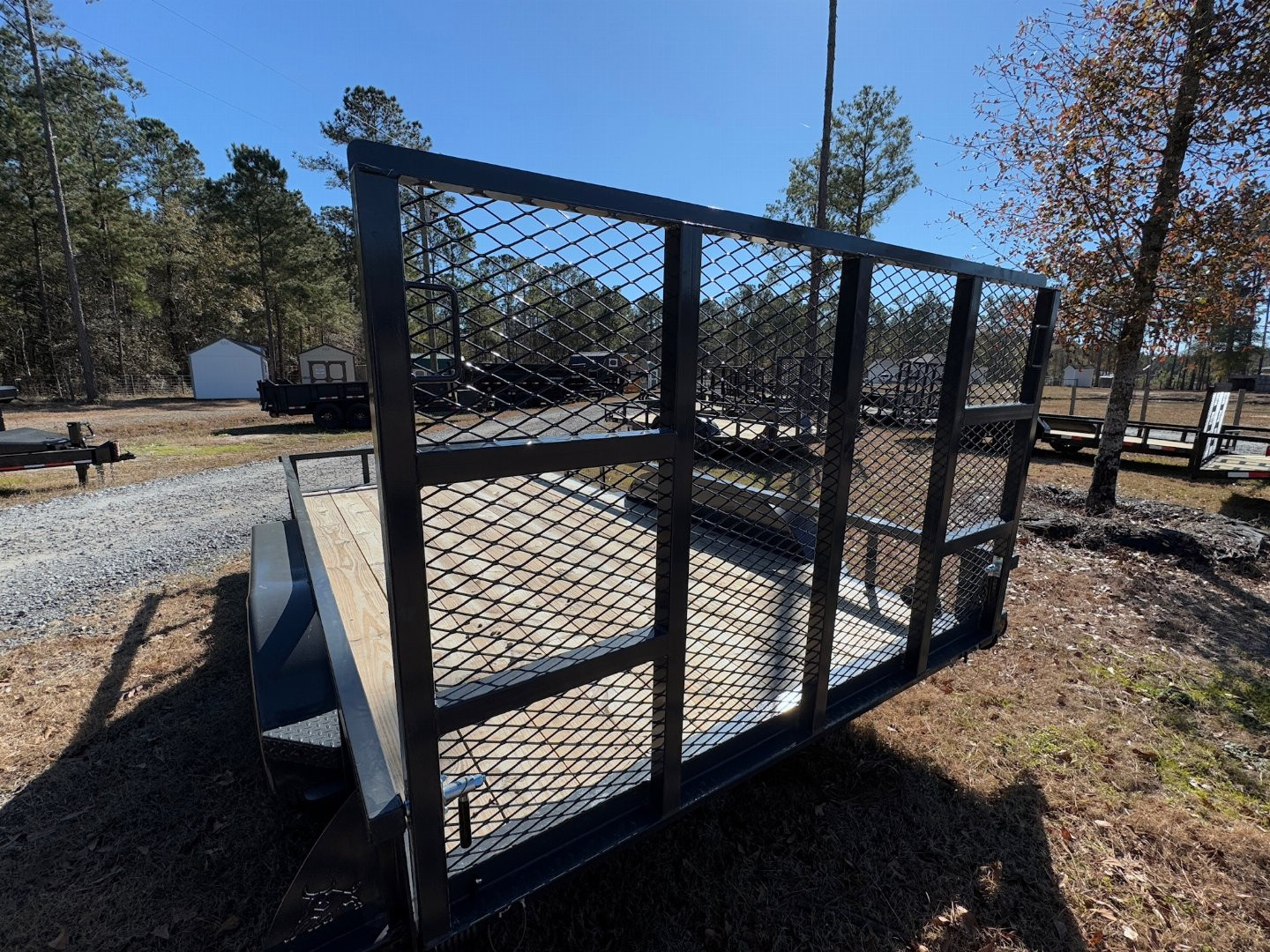 New 2025 Iron Bull 83"x14' Dual Axel Landscape Trailer