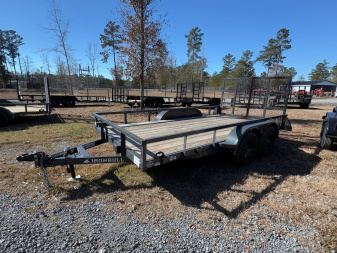 New 2025 Iron Bull 83 x14' Dual Axel Landscape Trailer