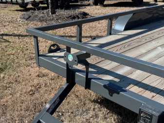New 2025 Iron Bull 83"x14' Dual Axel Landscape Trailer