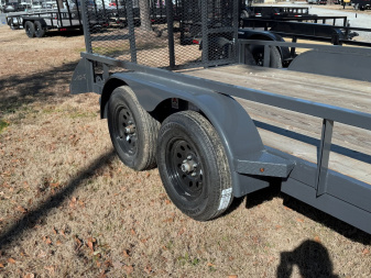 New 2025 Iron Bull 83"x14' Dual Axel Landscape Trailer