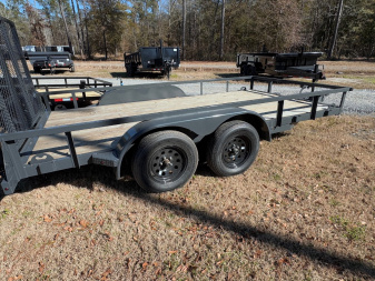 New 2025 Iron Bull 83"x14' Dual Axel Landscape Trailer