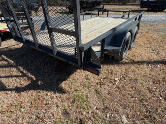 New 2025 Iron Bull 83"x14' Dual Axel Landscape Trailer