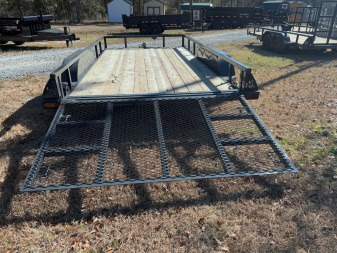 New 2025 Iron Bull 83"x14' Dual Axel Landscape Trailer