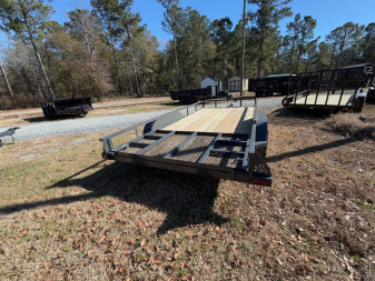 New 2025 Iron Bull 83"x14' Dual Axel Landscape Trailer