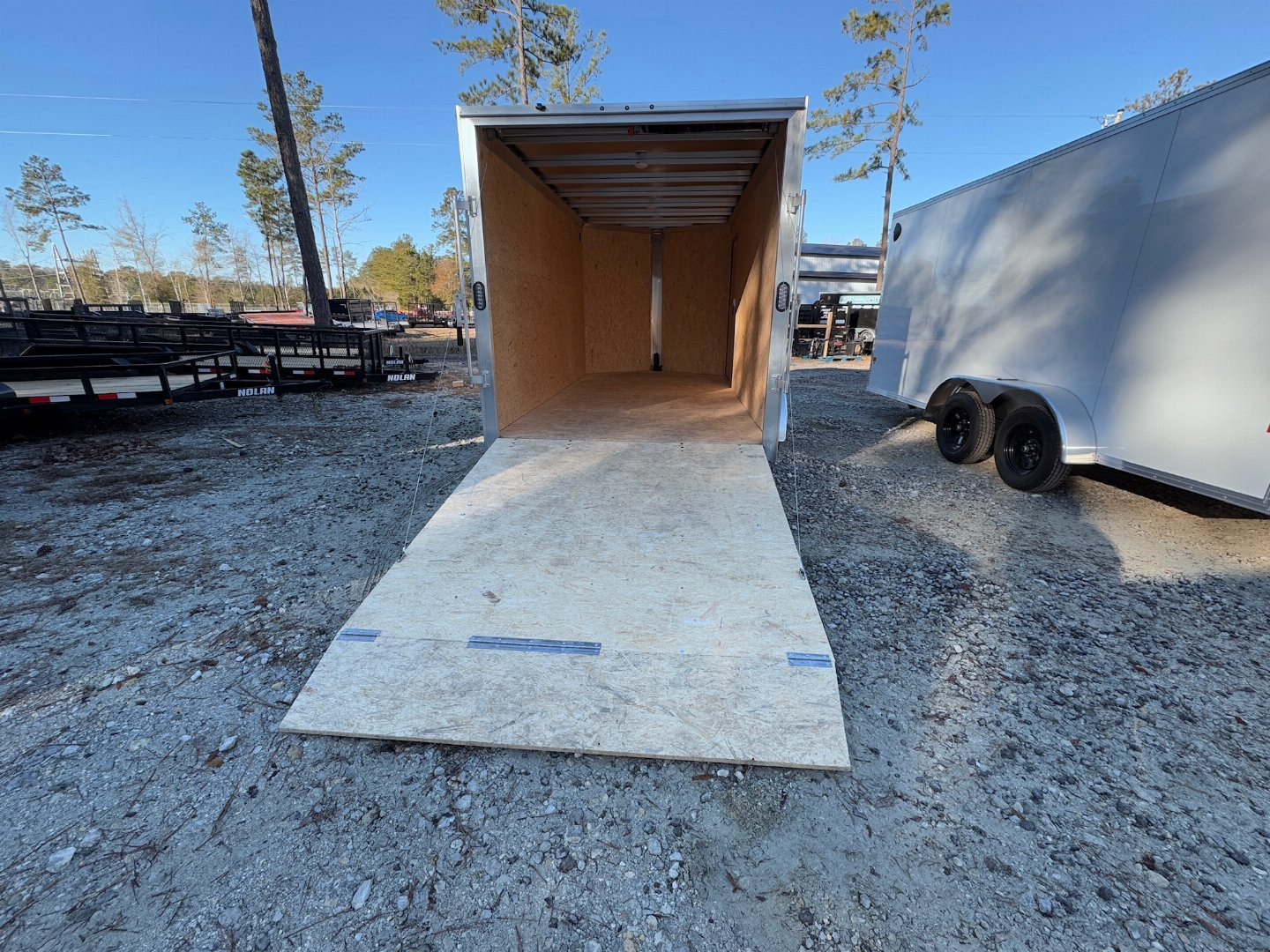 New 2025 Mission Ez-Hauler 7x14 Dual Axel Cargo / Enclosed Trailer