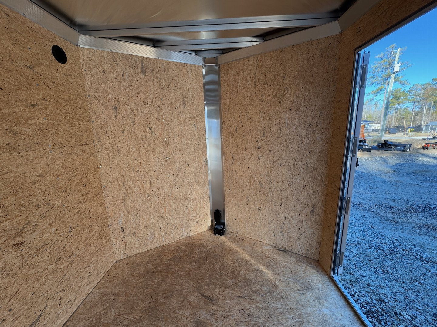 New 2025 Mission Ez-Hauler 7x14 Dual Axel Cargo / Enclosed Trailer