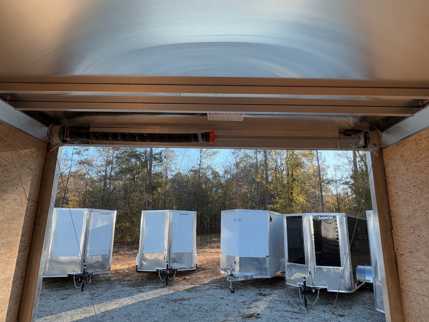 New 2025 Mission Ez-Hauler 7x14 Dual Axel Cargo / Enclosed Trailer