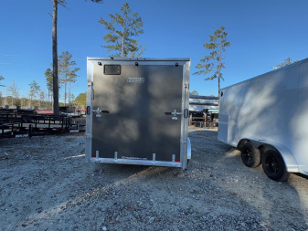 New 2025 Mission Ez-Hauler 7x14 Dual Axel Cargo / Enclosed Trailer