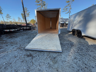 New 2025 Mission Ez-Hauler 7x14 Dual Axel Cargo / Enclosed Trailer
