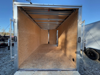 New 2025 Mission Ez-Hauler 7x14 Dual Axel Cargo / Enclosed Trailer