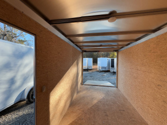 New 2025 Mission Ez-Hauler 7x14 Dual Axel Cargo / Enclosed Trailer