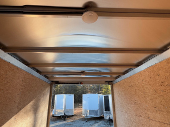 New 2025 Mission Ez-Hauler 7x14 Dual Axel Cargo / Enclosed Trailer