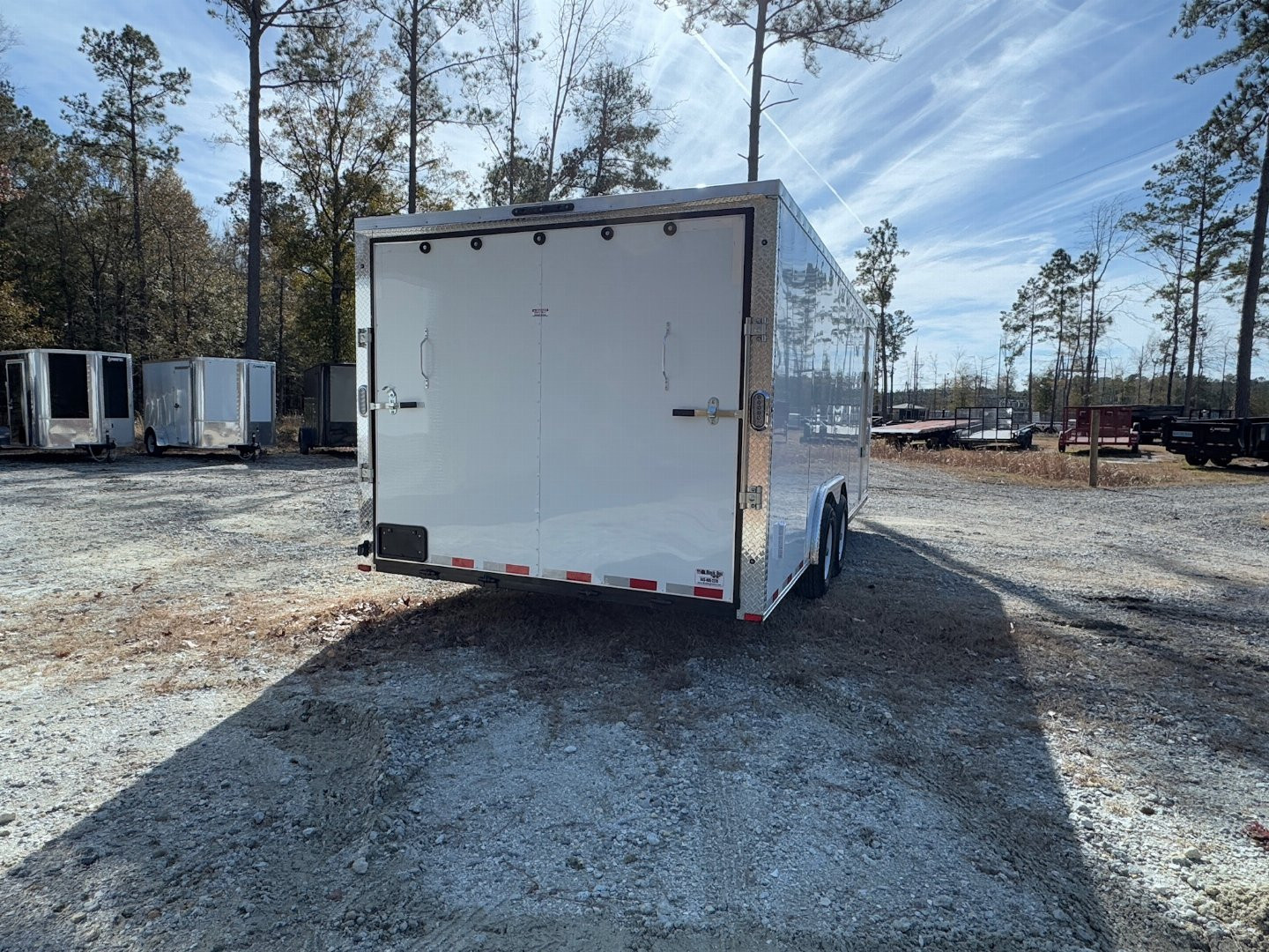 New 2025 Arising 8.5x20 Dual Axel V-Nose Cargo / Enclosed Trailer
