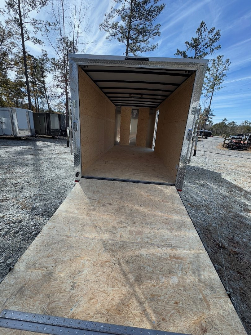 New 2025 Arising 7x16 Dual Axel V-Nose Cargo / Enclosed Trailer