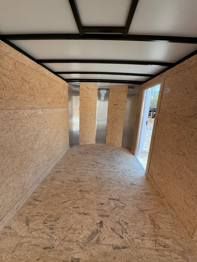 New 2025 Arising 7x16 Dual Axel V-Nose Cargo / Enclosed Trailer