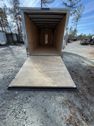New 2025 Arising 7x16 Dual Axel V-Nose Cargo / Enclosed Trailer