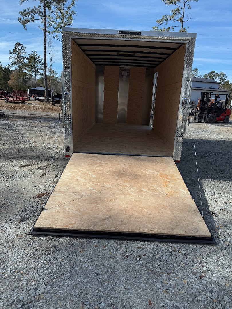 New 2025 Arising 7x14 Dual Axel V-Nose Cargo / Enclosed Trailer