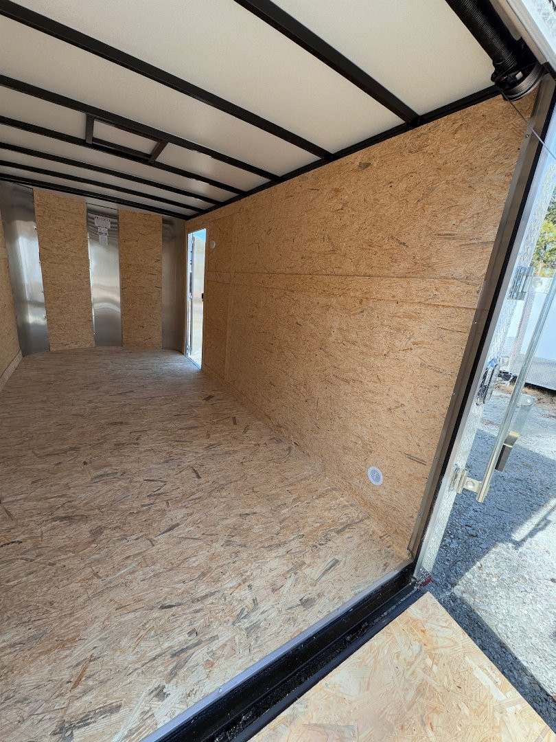 New 2025 Arising 7x14 Dual Axel V-Nose Cargo / Enclosed Trailer