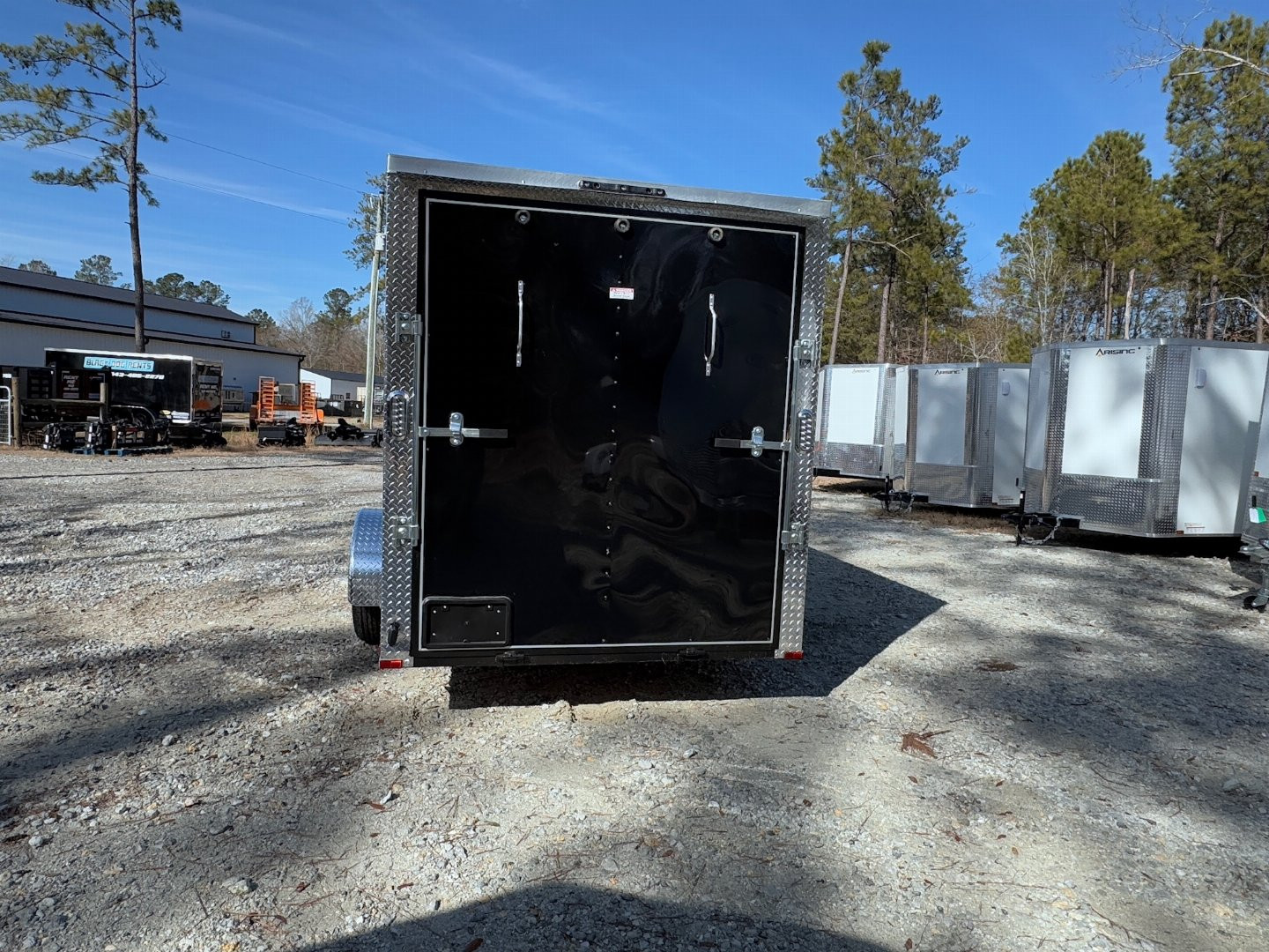 New 2025 Arising 6x12 Single Axel V-Nose Cargo / Enclosed Trailer