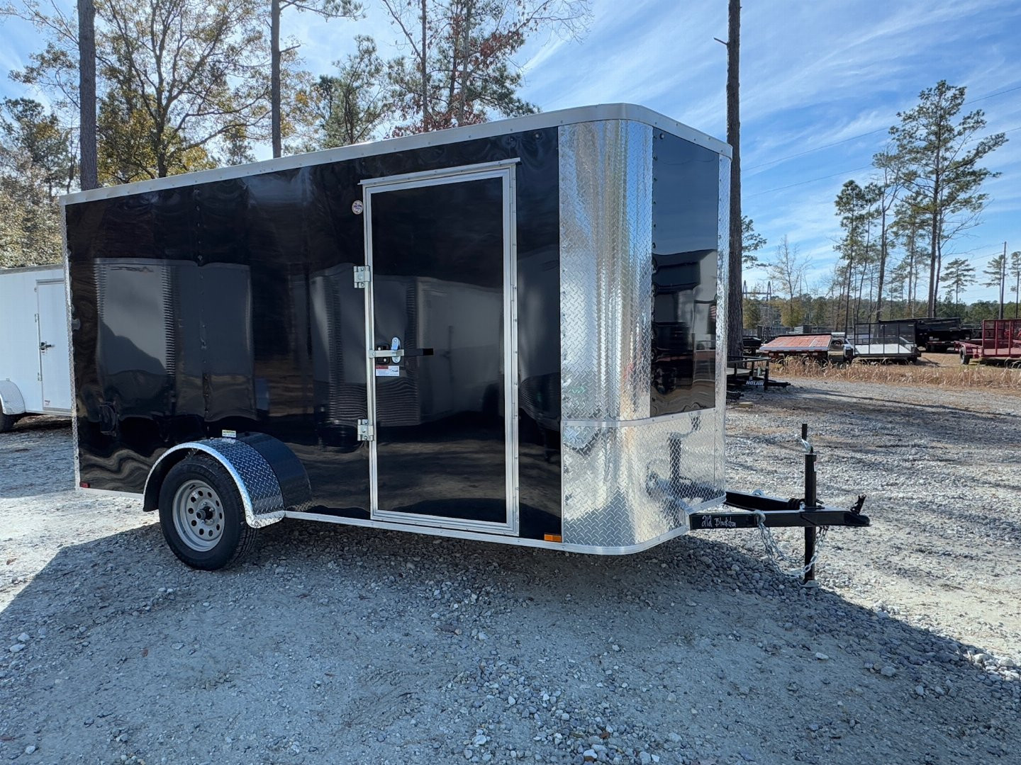 New 2025 Arising 6x12 Single Axel V-Nose Cargo / Enclosed Trailer