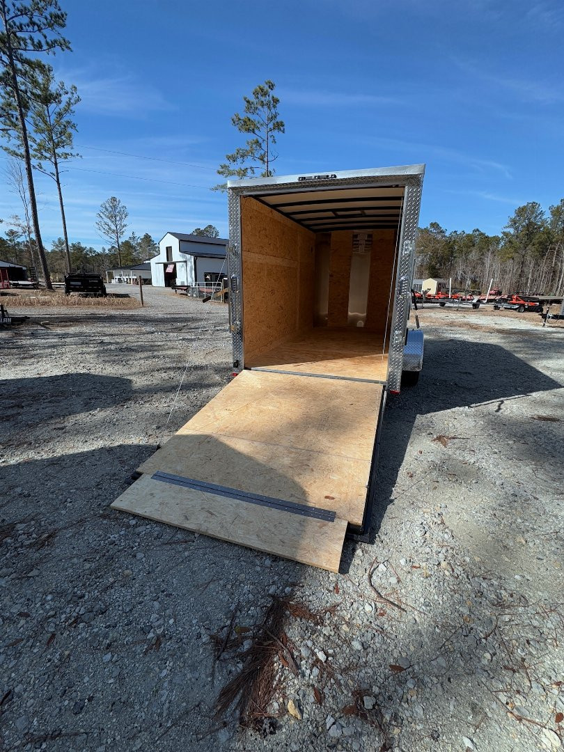 New 2025 Arising 6x12 Single Axel V-Nose Cargo / Enclosed Trailer