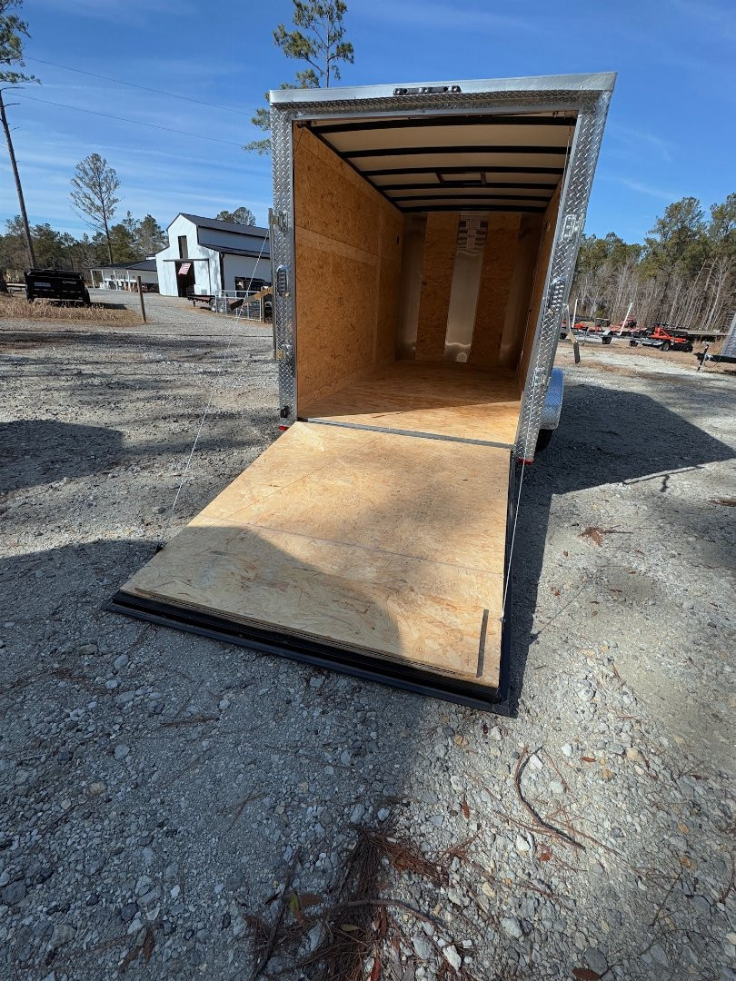 New 2025 Arising 6x12 Single Axel V-Nose Cargo / Enclosed Trailer