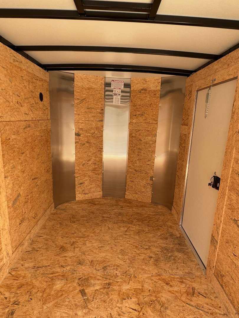New 2025 Arising 6x12 Single Axel V-Nose Cargo / Enclosed Trailer