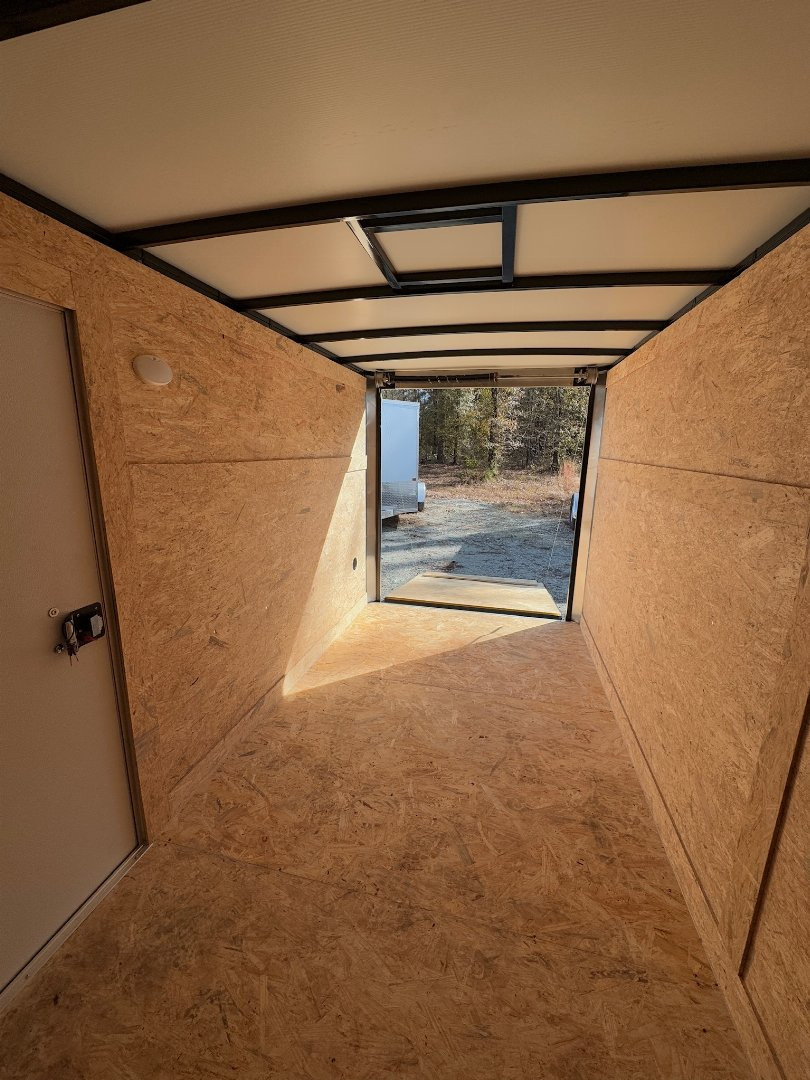 New 2025 Arising 6x12 Single Axel V-Nose Cargo / Enclosed Trailer