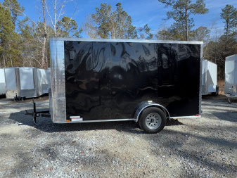 New 2025 Arising 6x12 Single Axel V-Nose Cargo / Enclosed Trailer