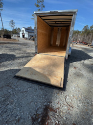 New 2025 Arising 6x12 Single Axel V-Nose Cargo / Enclosed Trailer