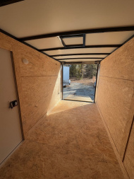 New 2025 Arising 6x12 Single Axel V-Nose Cargo / Enclosed Trailer
