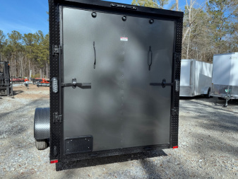 New 2025 Arising 6x12 Single Axel V-Nose Cargo / Enclosed Trailer