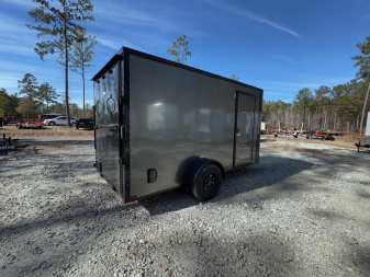 New 2025 Arising 6x12 Single Axel V-Nose Cargo / Enclosed Trailer