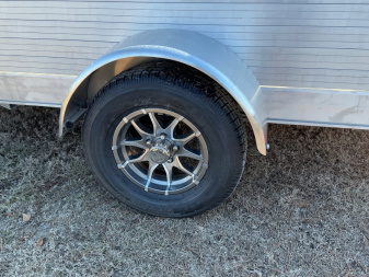 New 2025 Mission 80"x12' Solid High Sided Utility Trailer