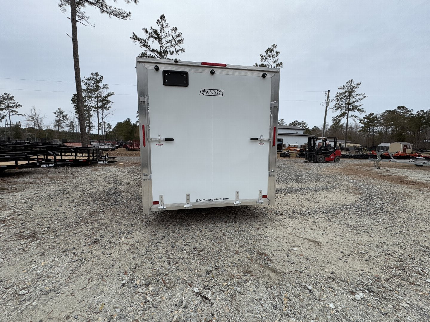 New 2025 Mission Ez Hauler 7x16 Dual axel Cargo / Enclosed Trailer