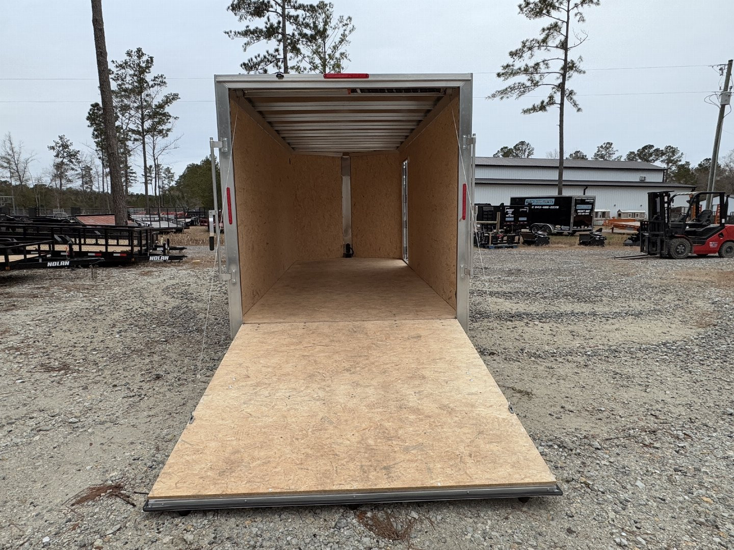New 2025 Mission Ez Hauler 7x16 Dual axel Cargo / Enclosed Trailer