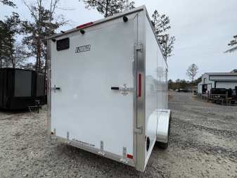 New 2025 Mission Ez Hauler 7x16 Dual axel Cargo / Enclosed Trailer