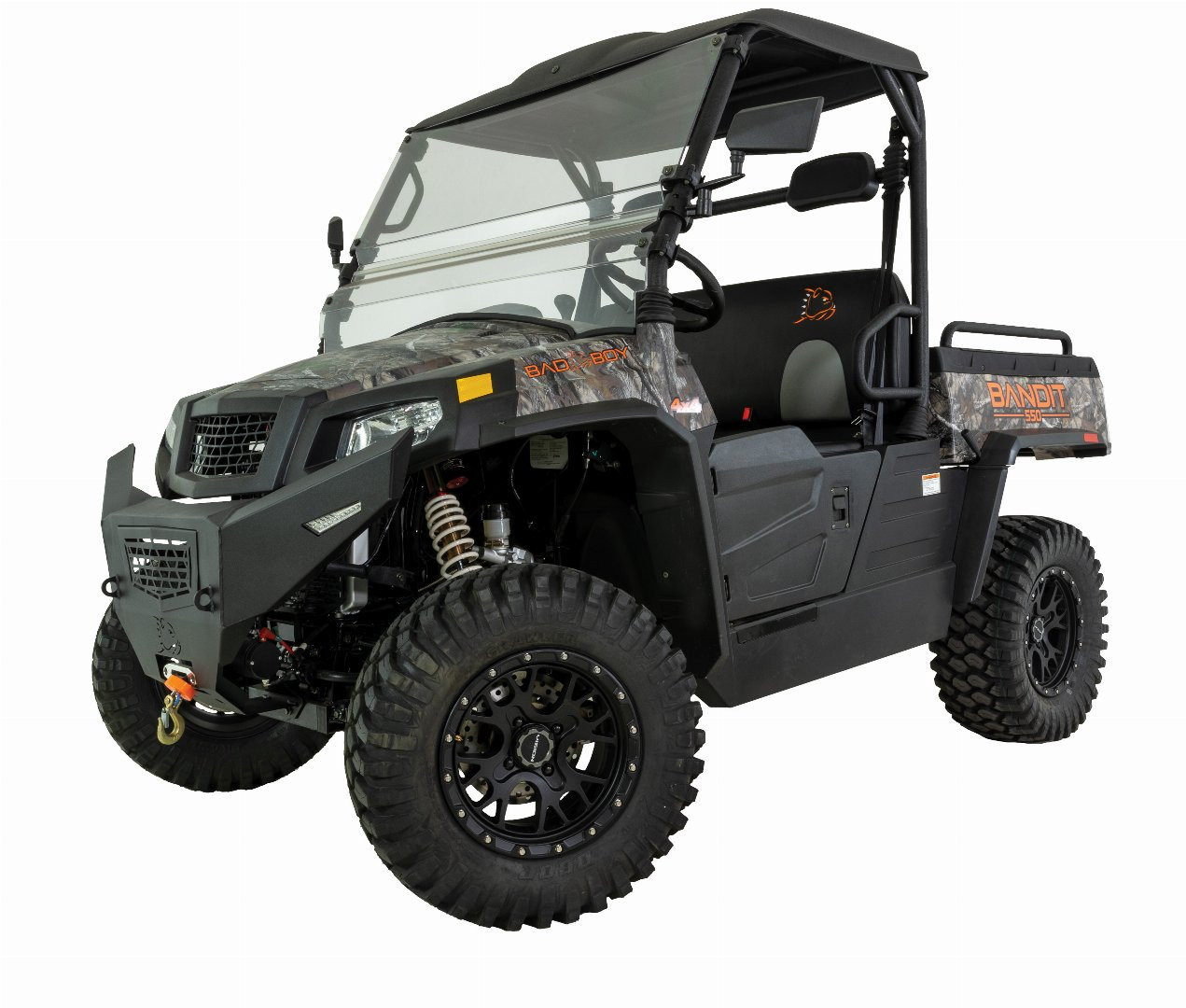 New 2024 BAD BOY BB BANDIT 550 EPS, CAMO Utility Side-by-Side (UTV)