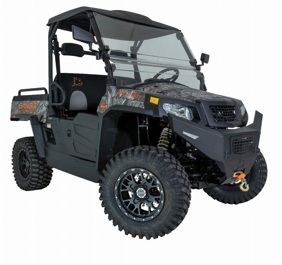 New 2024 BAD BOY BB BANDIT 550 EPS, CAMO Utility Side-by-Side (UTV)