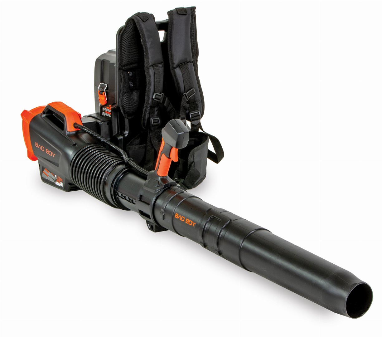 New 2024 BAD BOY 80V DUAL PORT BACKPACK BLOWER W/5AH BATT Lawn Equipment