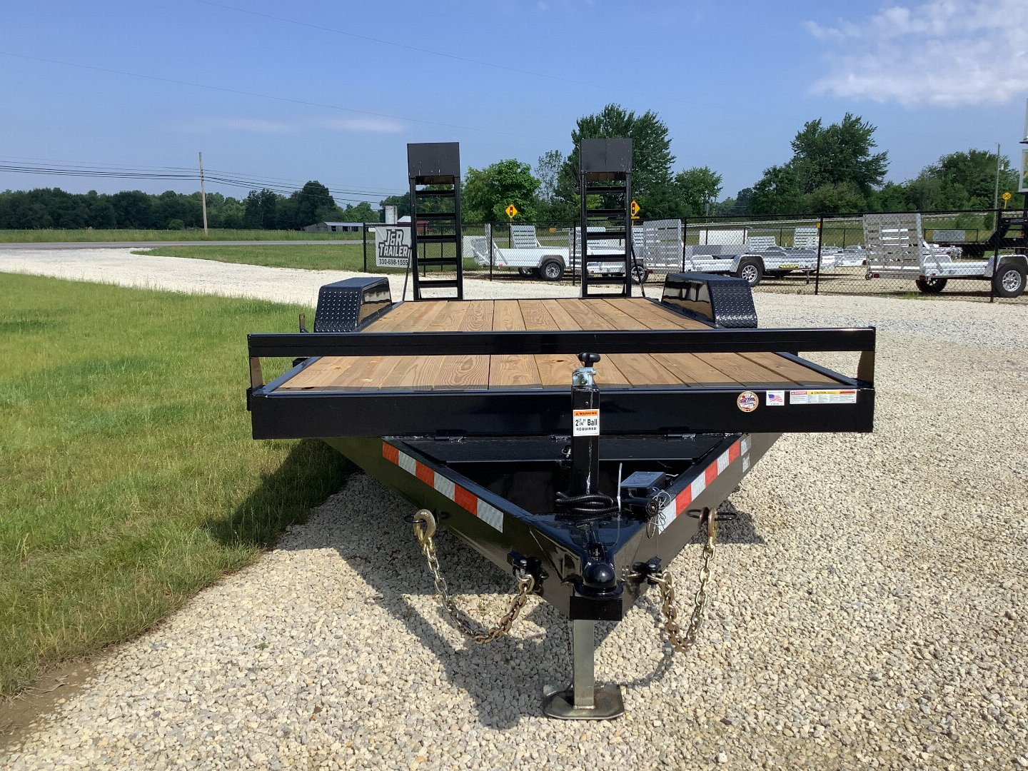 New 2025 Triple Crown Trailers 7x18TA 10k Equipment Trailer