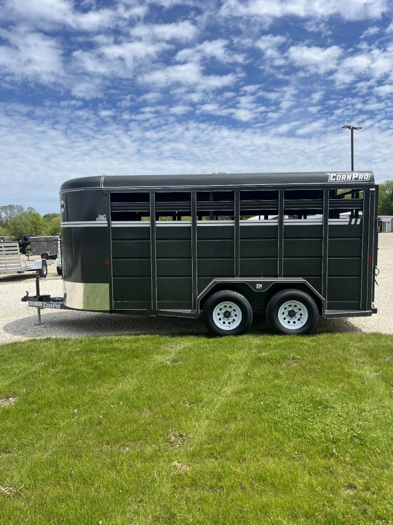 New 2025 CORNPRO SB-16 6S Stock / Stock Combo Trailer
